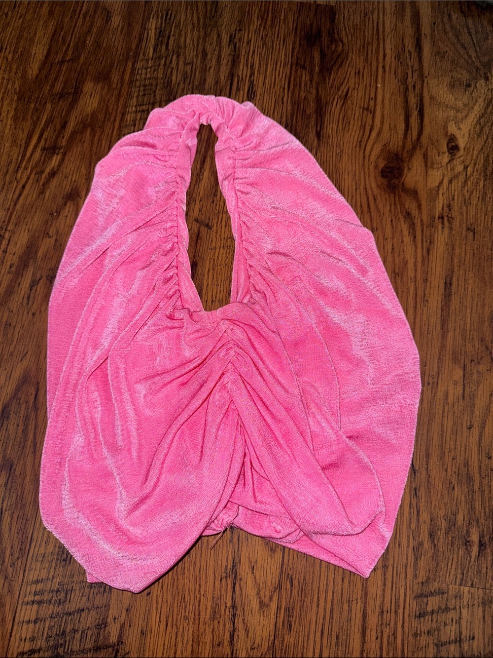 High Shine Pink Halter 27.M